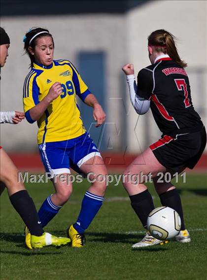 Thumbnail 3 in Victoria West vs Bay City (Stampede Soccer Shootout) photogallery.