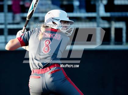 Thumbnail 2 in Mansfield Legacy vs Guyer (UIL 6A Softball Regional Semi-Finals Division II) Game 1 photogallery.