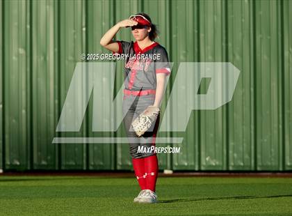 Thumbnail 3 in Mansfield Legacy vs Guyer (UIL 6A Softball Regional Semi-Finals Division II) Game 1 photogallery.