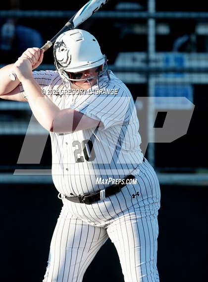 Thumbnail 1 in Mansfield Legacy vs Guyer (UIL 6A Softball Regional Semi-Finals Division II) Game 1 photogallery.