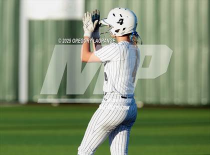 Thumbnail 1 in Mansfield Legacy vs Guyer (UIL 6A Softball Regional Semi-Finals Division II) Game 1 photogallery.