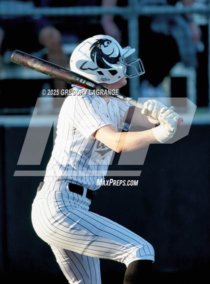 Thumbnail 3 in Mansfield Legacy vs Guyer (UIL 6A Softball Regional Semi-Finals Division II) Game 1 photogallery.