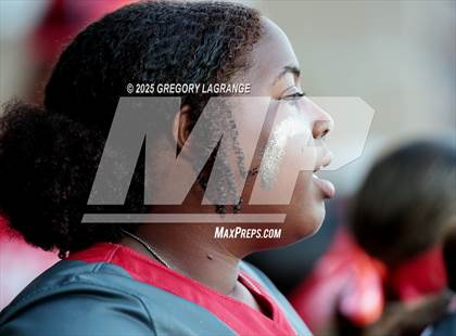 Thumbnail 2 in Mansfield Legacy vs Guyer (UIL 6A Softball Regional Semi-Finals Division II) Game 1 photogallery.