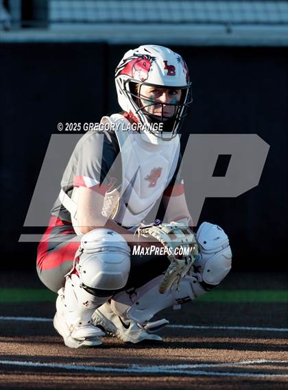 Thumbnail 3 in Mansfield Legacy vs Guyer (UIL 6A Softball Regional Semi-Finals Division II) Game 1 photogallery.