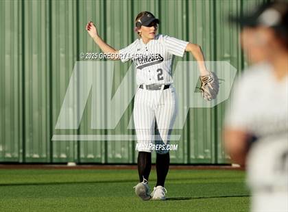 Thumbnail 3 in Mansfield Legacy vs Guyer (UIL 6A Softball Regional Semi-Finals Division II) Game 1 photogallery.