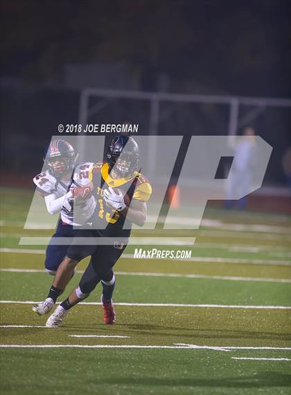 Thumbnail 3 in San Joaquin Memorial vs Tulare Union (CIF NorCal Regional D2-A Final) photogallery.