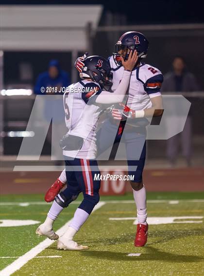 Thumbnail 3 in San Joaquin Memorial vs Tulare Union (CIF NorCal Regional D2-A Final) photogallery.