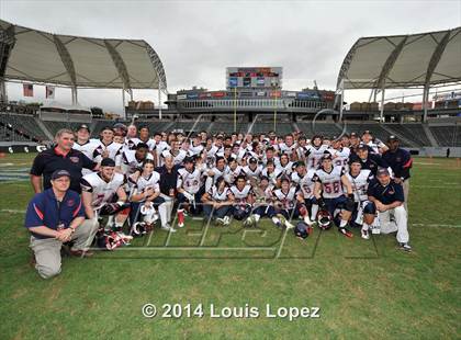 Thumbnail 1 in CIF State Bowl Games Team Champion Photos photogallery.