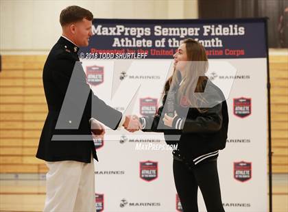 Thumbnail 3 in Marines Female Athlete of the Month - Sophia Barden photogallery.