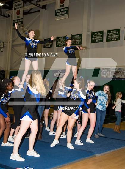 Thumbnail 2 in Section 9 Cheerleading Championship photogallery.