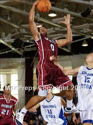 Thumbnail 3 in Chinese Jr. All-Star vs Brewster Academy (Spalding Hoophall Classic) photogallery.