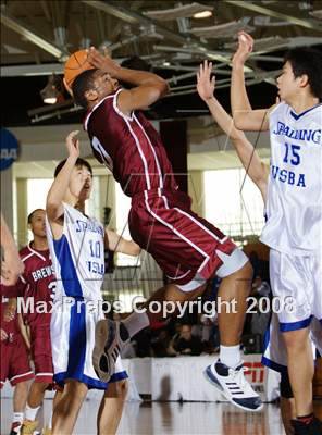 Thumbnail 2 in Chinese Jr. All-Star vs Brewster Academy (Spalding Hoophall Classic) photogallery.