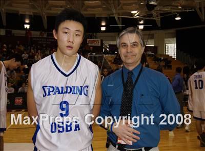 Thumbnail 2 in Chinese Jr. All-Star vs Brewster Academy (Spalding Hoophall Classic) photogallery.