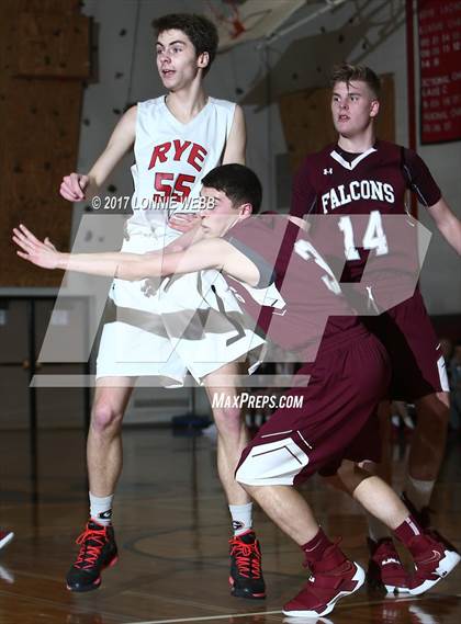 Thumbnail 1 in Albertus Magnus vs Rye (Section 1 Class A Quarter Final) photogallery.