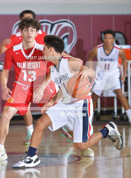 Thumbnail 2 in Viewpoint vs. Palm Desert (Rancho Mirage Holiday Invitational) photogallery.