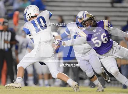 Thumbnail 2 in St. Edmund @ Ascension Catholic (LHSAA Division IV 1st Round) photogallery.