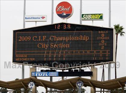 Thumbnail 2 in Monroe vs. Westchester (CIF LA City Section D2 Final) photogallery.