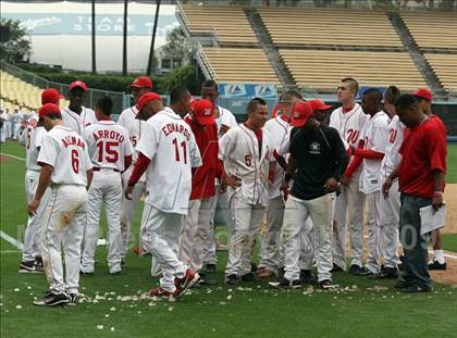 Thumbnail 2 in Monroe vs. Westchester (CIF LA City Section D2 Final) photogallery.