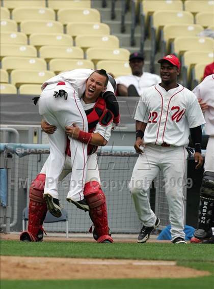 Thumbnail 2 in Monroe vs. Westchester (CIF LA City Section D2 Final) photogallery.