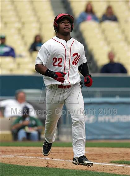 Thumbnail 3 in Monroe vs. Westchester (CIF LA City Section D2 Final) photogallery.