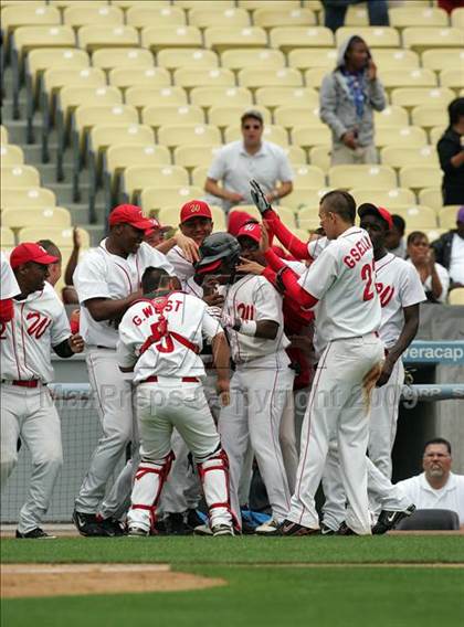 Thumbnail 2 in Monroe vs. Westchester (CIF LA City Section D2 Final) photogallery.