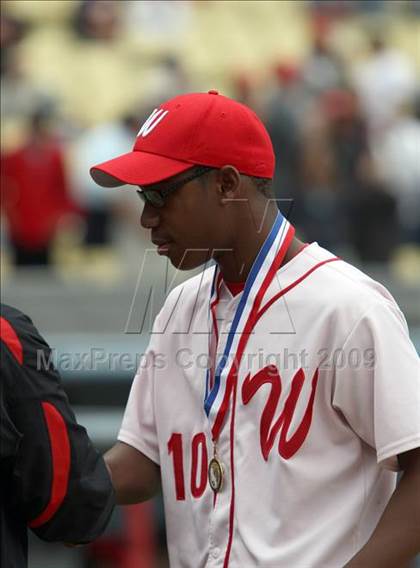 Thumbnail 2 in Monroe vs. Westchester (CIF LA City Section D2 Final) photogallery.