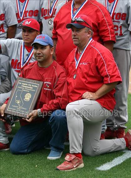 Thumbnail 1 in Monroe vs. Westchester (CIF LA City Section D2 Final) photogallery.