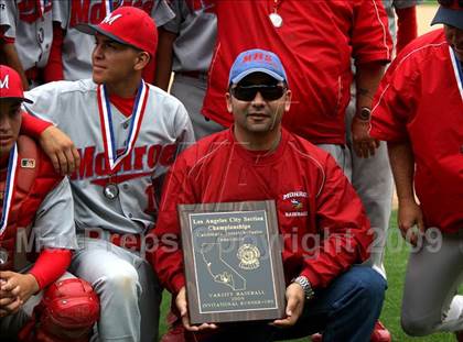 Thumbnail 2 in Monroe vs. Westchester (CIF LA City Section D2 Final) photogallery.
