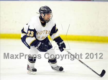 Thumbnail 2 in Xavier @ Notre Dame-Fairfield (Carrano Cup Final) photogallery.
