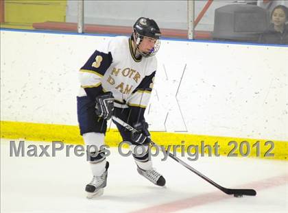 Thumbnail 1 in Xavier @ Notre Dame-Fairfield (Carrano Cup Final) photogallery.