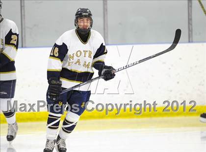 Thumbnail 3 in Xavier @ Notre Dame-Fairfield (Carrano Cup Final) photogallery.