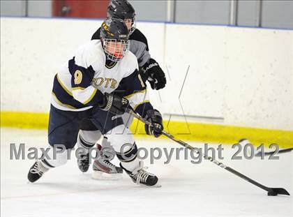 Thumbnail 2 in Xavier @ Notre Dame-Fairfield (Carrano Cup Final) photogallery.