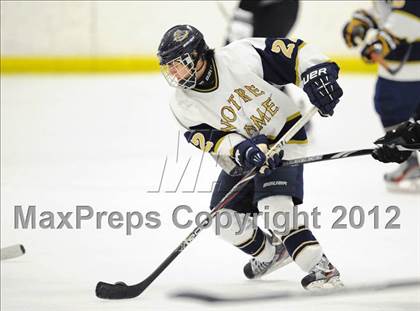 Thumbnail 2 in Xavier @ Notre Dame-Fairfield (Carrano Cup Final) photogallery.