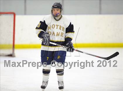 Thumbnail 2 in Xavier @ Notre Dame-Fairfield (Carrano Cup Final) photogallery.