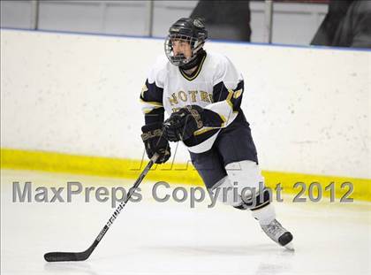Thumbnail 2 in Xavier @ Notre Dame-Fairfield (Carrano Cup Final) photogallery.