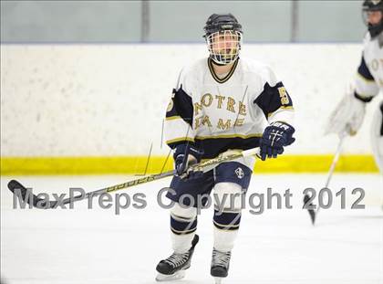 Thumbnail 1 in Xavier @ Notre Dame-Fairfield (Carrano Cup Final) photogallery.