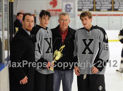 Thumbnail 1 in Xavier @ Notre Dame-Fairfield (Carrano Cup Final) photogallery.