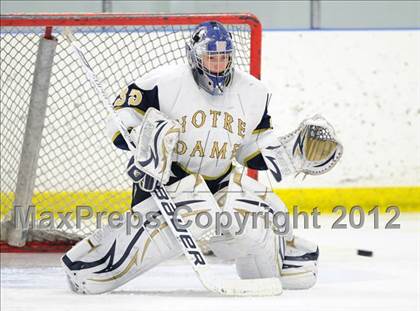 Thumbnail 3 in Xavier @ Notre Dame-Fairfield (Carrano Cup Final) photogallery.