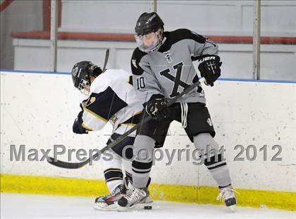 Thumbnail 2 in Xavier @ Notre Dame-Fairfield (Carrano Cup Final) photogallery.