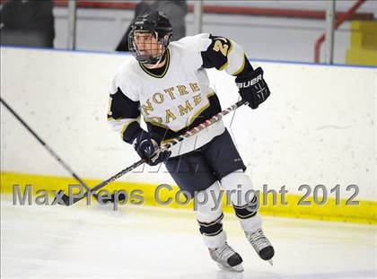 Thumbnail 3 in Xavier @ Notre Dame-Fairfield (Carrano Cup Final) photogallery.