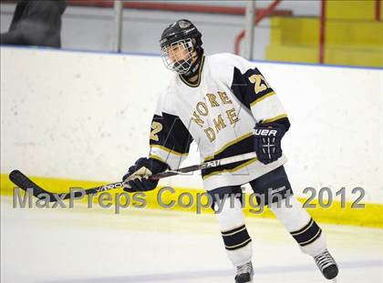 Thumbnail 2 in Xavier @ Notre Dame-Fairfield (Carrano Cup Final) photogallery.