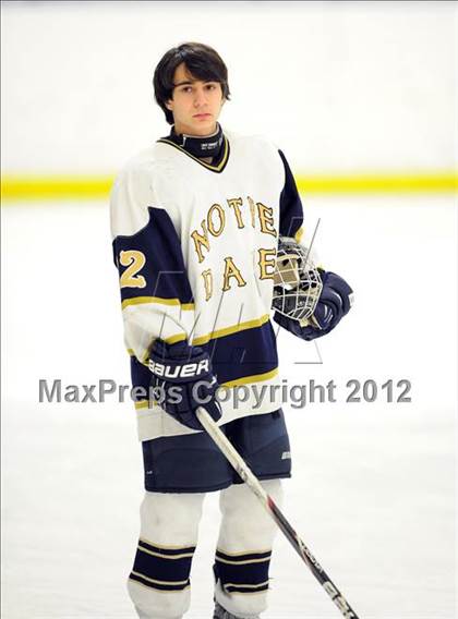 Thumbnail 2 in Xavier @ Notre Dame-Fairfield (Carrano Cup Final) photogallery.