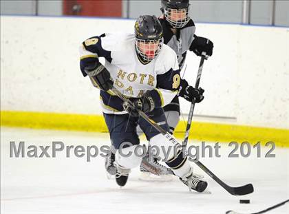 Thumbnail 3 in Xavier @ Notre Dame-Fairfield (Carrano Cup Final) photogallery.