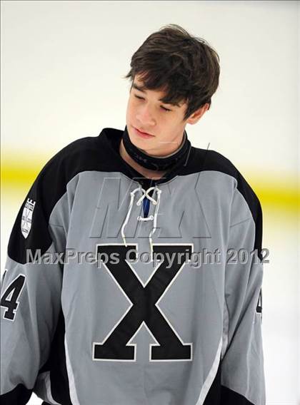 Thumbnail 1 in Xavier @ Notre Dame-Fairfield (Carrano Cup Final) photogallery.