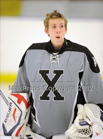 Thumbnail 1 in Xavier @ Notre Dame-Fairfield (Carrano Cup Final) photogallery.