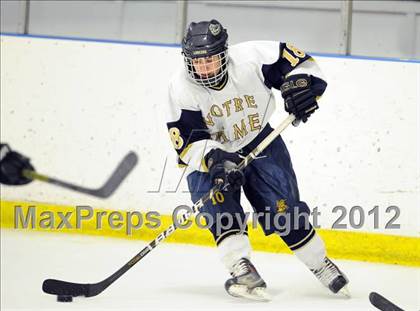 Thumbnail 2 in Xavier @ Notre Dame-Fairfield (Carrano Cup Final) photogallery.
