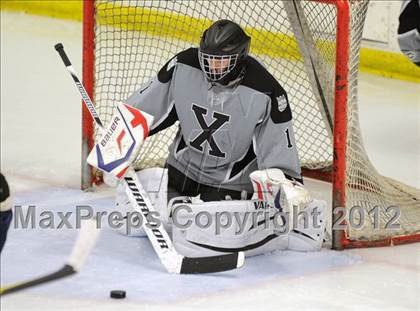 Thumbnail 2 in Xavier @ Notre Dame-Fairfield (Carrano Cup Final) photogallery.