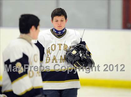 Thumbnail 3 in Xavier @ Notre Dame-Fairfield (Carrano Cup Final) photogallery.