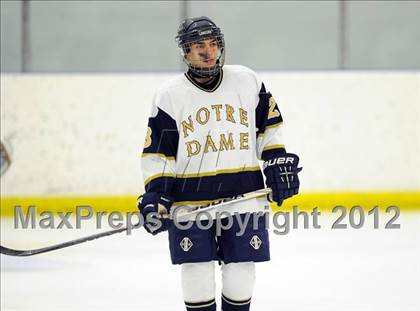 Thumbnail 2 in Xavier @ Notre Dame-Fairfield (Carrano Cup Final) photogallery.