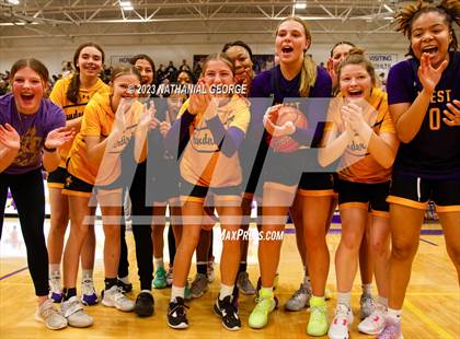 Thumbnail 3 in Bellevue West vs. Millard South (Metro Tournament Final) photogallery.